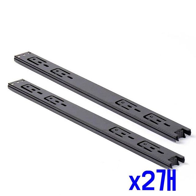 TBZ 3단 슬라이드 서랍 레일 (좌우1조) (44cm) x2개