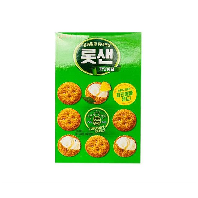 롯데 롯샌 파인애 플 315g 1개 아이 간식 과자