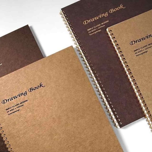 A4 드로잉북 미술용품 정밀묘사 입시미술 캘리그라피노트