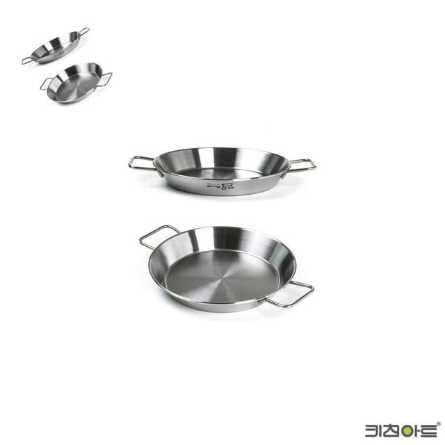 일품 인덕션 빠에야팬 26cm 빠에야냄비 양식팬 스텐빠에야팬 손잡이팬