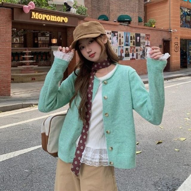 니트롱 롱 자켓 루즈핏롱 데일리 여자가디건 오픈 숄
