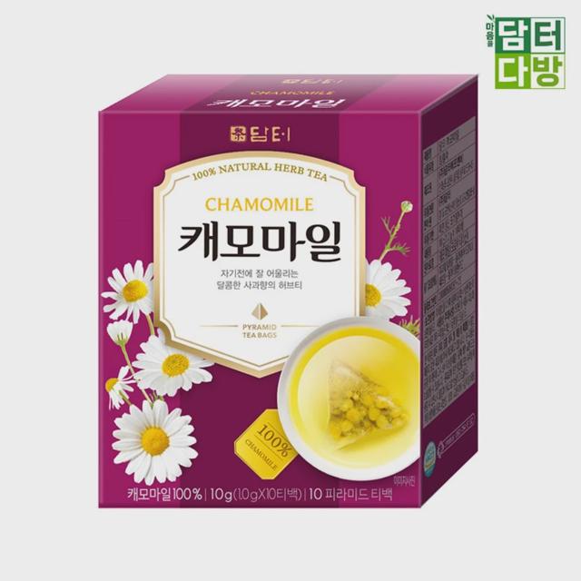담터 캐모마일 허브차 10티백(삼각티백)
