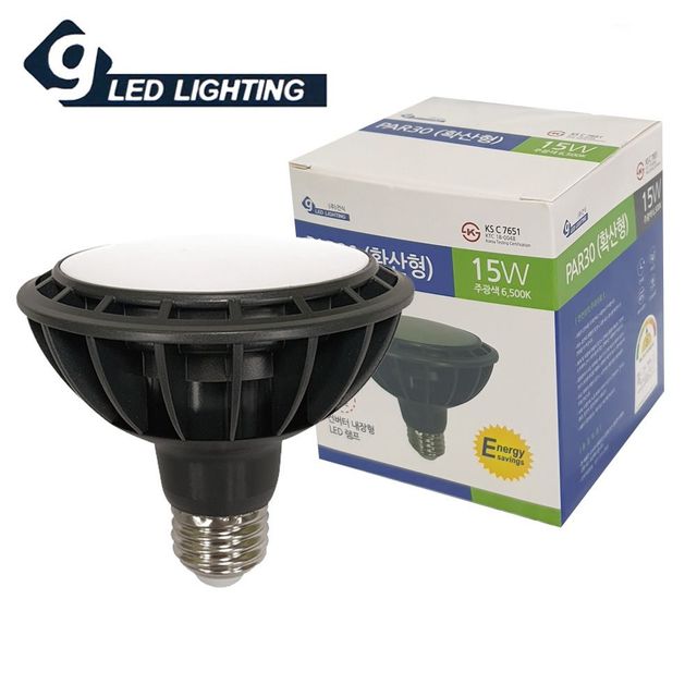 15W PAR30 주광색 건식PAR30 확산형 LED전구 LED 램프