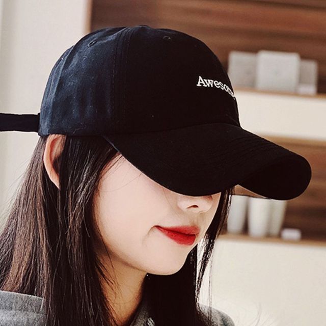 볼캡 영문 파스텔 모자 남자 데일리 패션 레터링