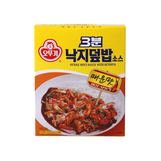 오뚜기 3분낙지덮밥소스 150g - 간편 한끼 식사
