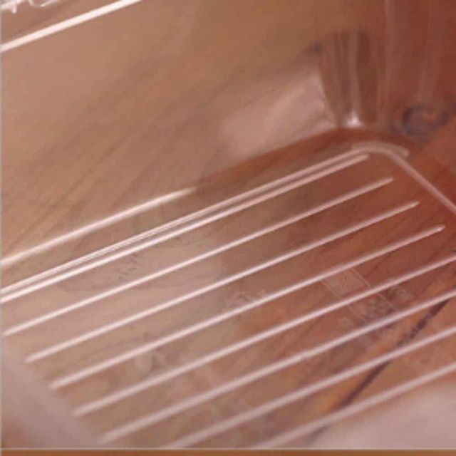 전자레인지 용기 700ml 2세트 플라스틱밀폐용기 투명용기 냉장고용기 사각밀폐용기 냉장고보관용기