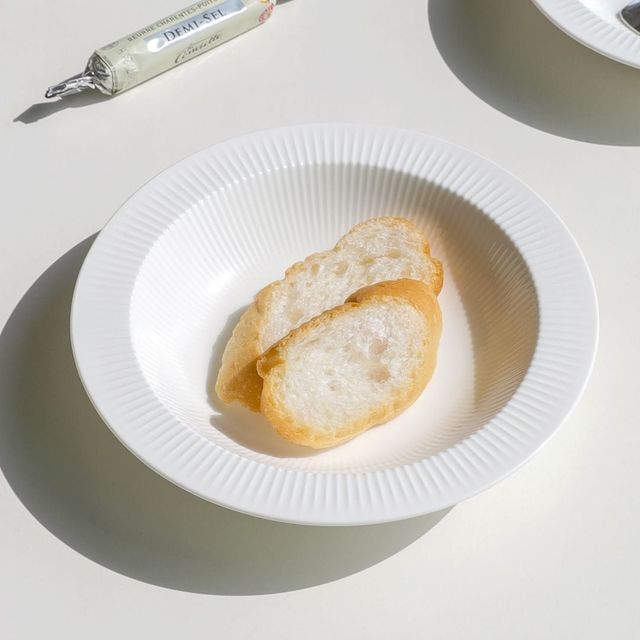 크림화이트 반찬그릇 1인 혼밥 혼식 쿠프 16.5cm 1p