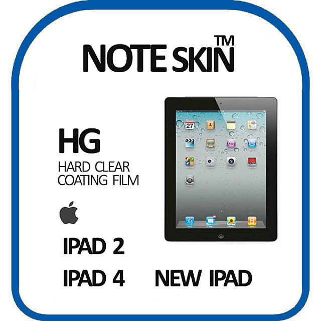 아이패드2 4 NEW IPAD 고광택 액정보호필름 - 선명한 화면 보호