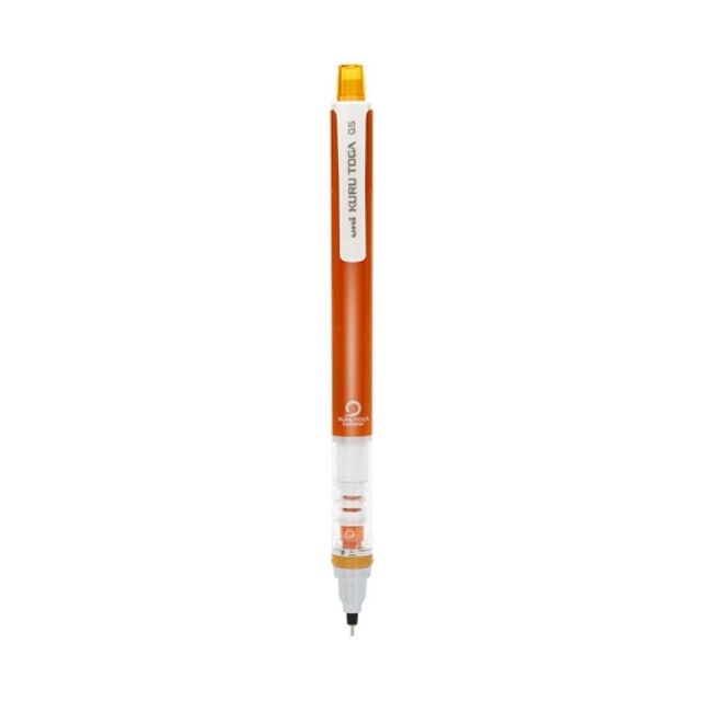 혜명몰 유니 쿠루토가 스탠다드 샤프 M5-450 오렌지 / 0.5mm - 갑 (10개입) 샤프각인 고급샤프 홀더샤프 클