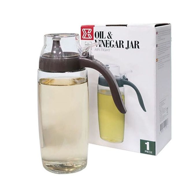 기름병 시노글라스 그레이 오일병 소스병 500ML