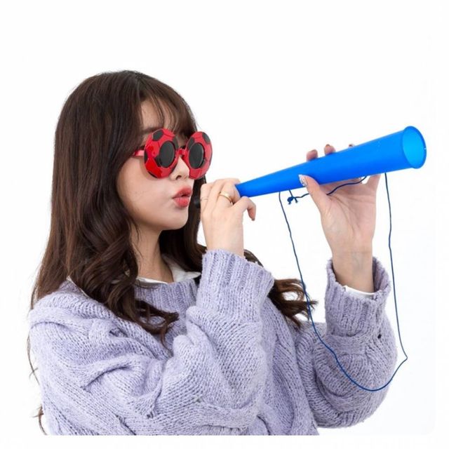 TBZ PWM-DK 응원롱나팔(블루) 응원도구