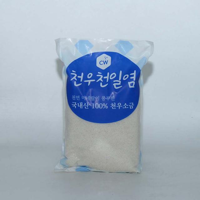 천연미네랄 천일염 호렴 굵은소금 3kg