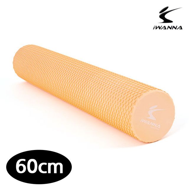 코랄핑크 요가롤러 60cm 폼롤러 슬림