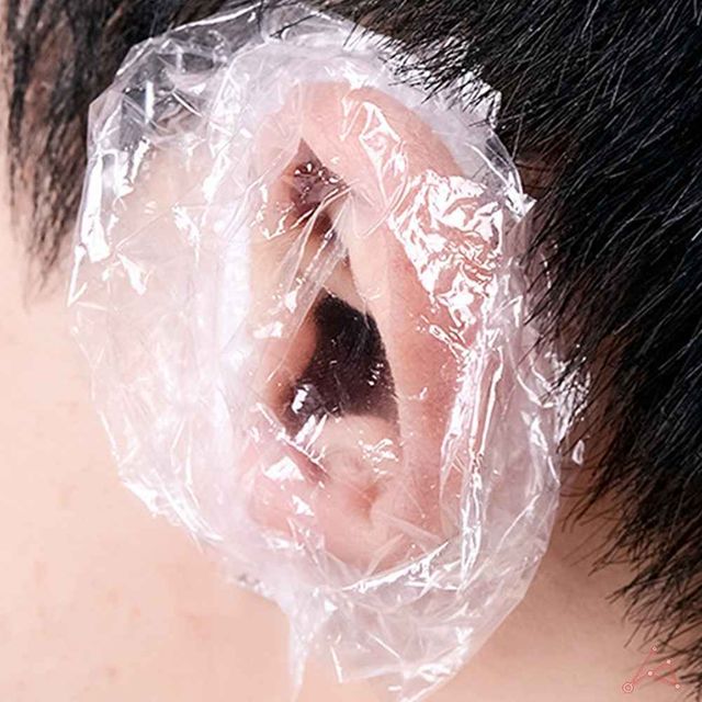 미용실 귀마개 100개 미용귀마개 염색귀커버