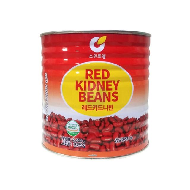 스위트웰 레드키드니빈스 2.5Kg 대용량 업소용식자재