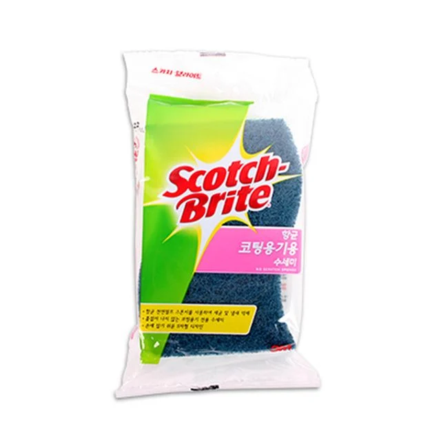 3M 항균 수세미, 코팅용기 세척용 NS-80SW