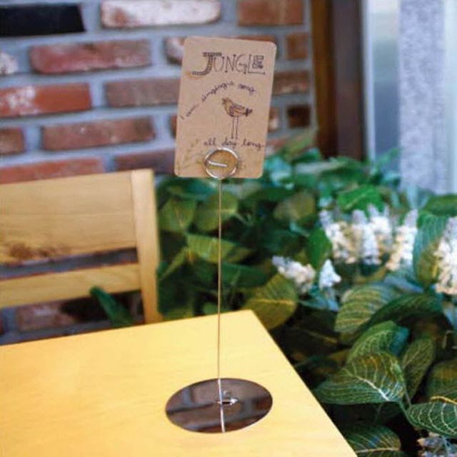 안내꽂이 명함 대형 소형 홀더 스탠드 안내 메모 전시물 꽂이
