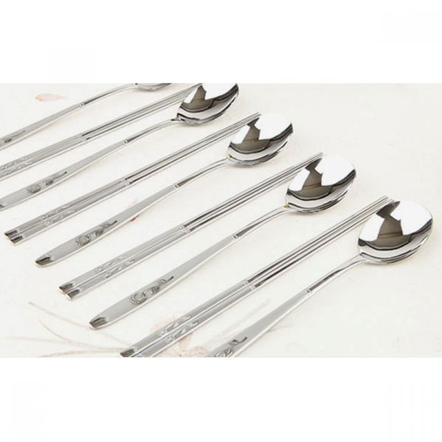 스테인리스 수저 해바라기