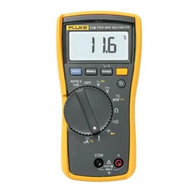 FLUKE-116 디지털 멀티미터 AC/DC 600V 온도 측정 포함