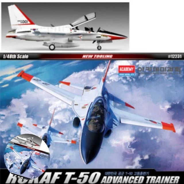 프라모델밀리터리 프라모델모형 프라모델 1대48 대한민국공군 T-50 고등훈련기