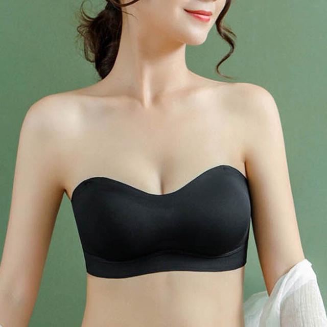 끈없는브라 웨딩촬영속옷 흘러내림 오프숄더 무봉제