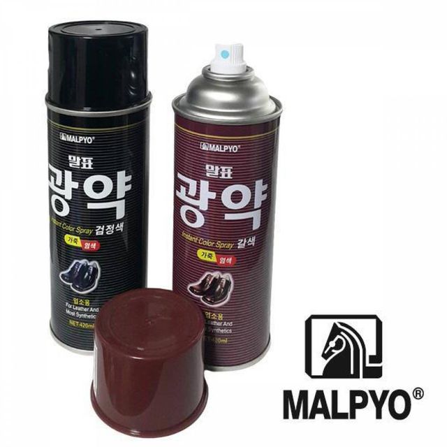 BS 말표 업소용 구두착색제 광약 420ml