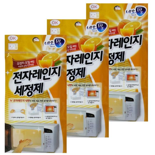 청소용 세정제 3개입