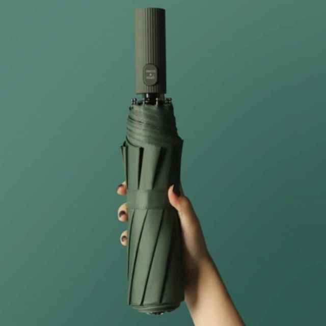 UV 3단 자동 양우산(그린) 가벼운우산 가벼운양산 완전자동우산 3단완전자동우산 여름양산