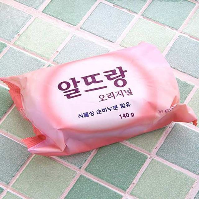 알뜨랑비누 옐로우 3p 140g 샤워비누 세수비누