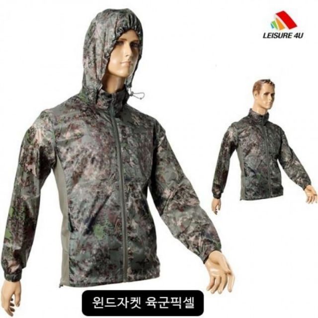 바람막이 자켓 등산자켓 경량 육군픽셀 밀리터리자켓 윈드자켓