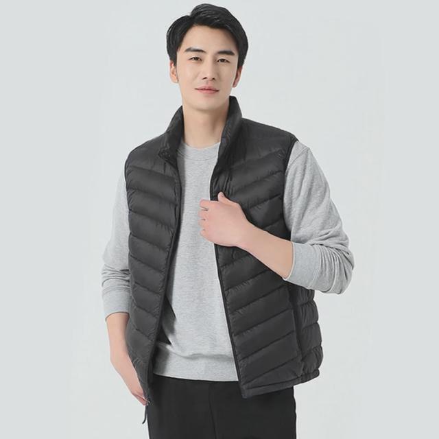 경량 보온 베스트 간절기 회사 사무실 아우터