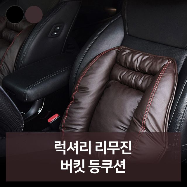 럭셔리 리무진 버킷 등쿠션 자동차용품 차량용품 자 