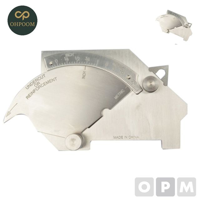 용접갭게이지 갭게이지 용접게이지 0 50mm/60 WGU 7MH 1EA
