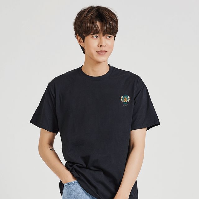 키밍 캡틴 ahoi 캐주얼 반팔티 시밀러룩 포인트