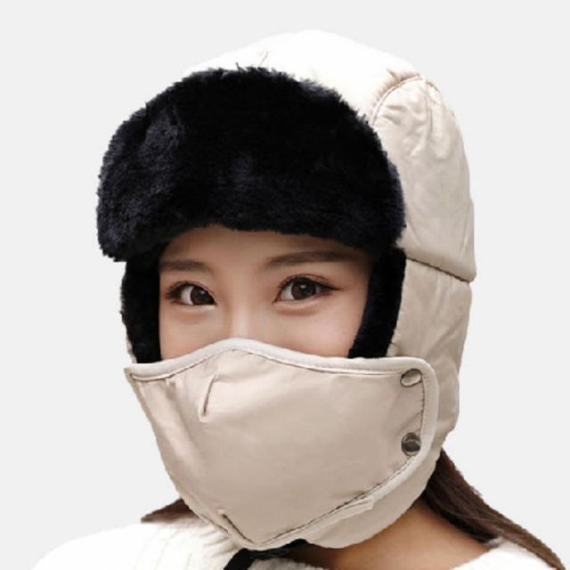 겨울 방한모 귀덮는 패딩 귀도리 에스키모 군밤 모자 귀돌이 털모자