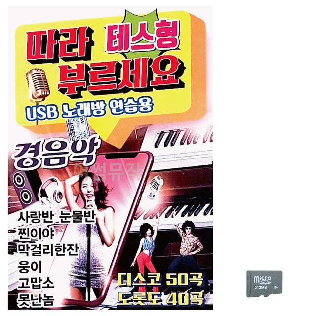 음악SD 테스형 따라부르세요 경음악