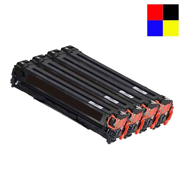 Color Laserjet CP1510 호환용 재생토너 4색세트 프린터 리필 교체.