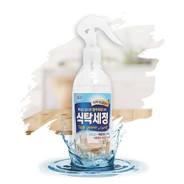 기름때세정제 테이블위생세정제 카페 식탁 식당 기름때제거제