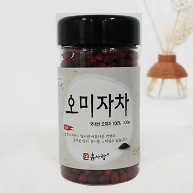 오미자차 말린 건 건조 오미자 건강차 전통차 100g