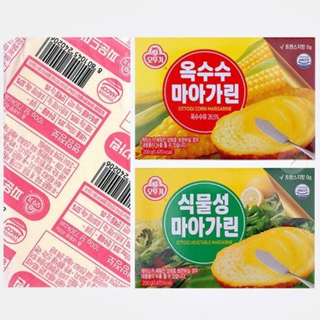 VB 오뚜기 식물성 옥수수 마가린 마아가린 200g