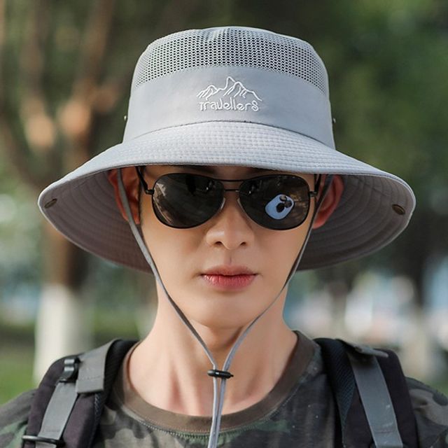 챙모자 남성 썬캡 HAT43 접이식캡 버킷햇