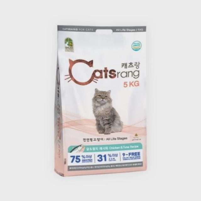 캐츠랑 전연령 고양이 사료 5kg 가성비 캣푸드 추천