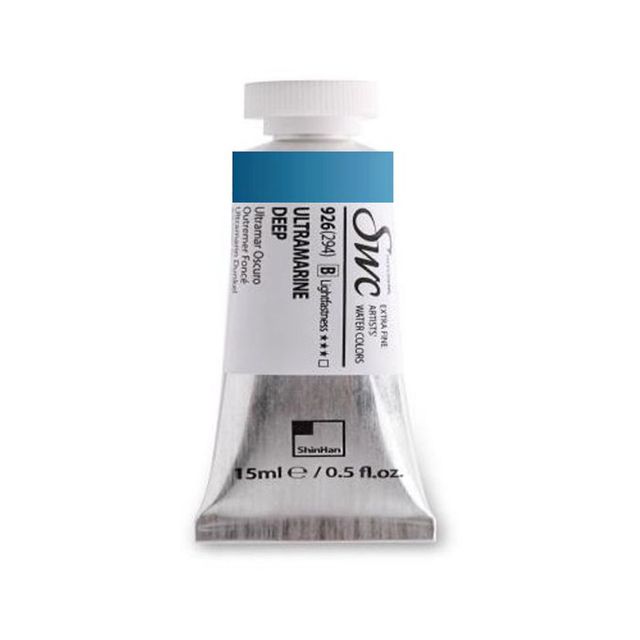 오피스용품 문구 수채화물감 SWC C 15ml 906 블루페일