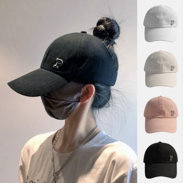 볼캡 모자 올림머리야구모자 포니테일 캐주얼 예쁜볼캡 야구모자
