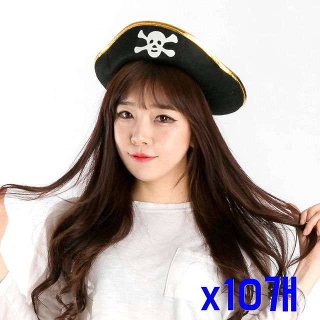 TBZ 파티행사소품 소형 해적모자 댄디 x10개 홈파티세트