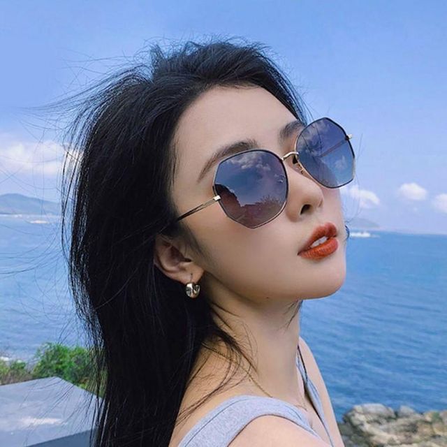 라섹선글라스 알큰 편광 틴트 커플 패션 렌즈 오버사이즈 안경