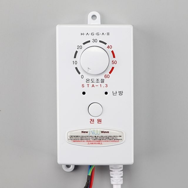 온돌판넬 자동조절기 1난방 1.3KW(5매용) STA 1.3