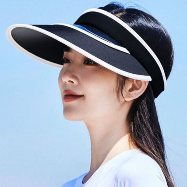 자외선차단모자 여성 여름 블랙 썬캡