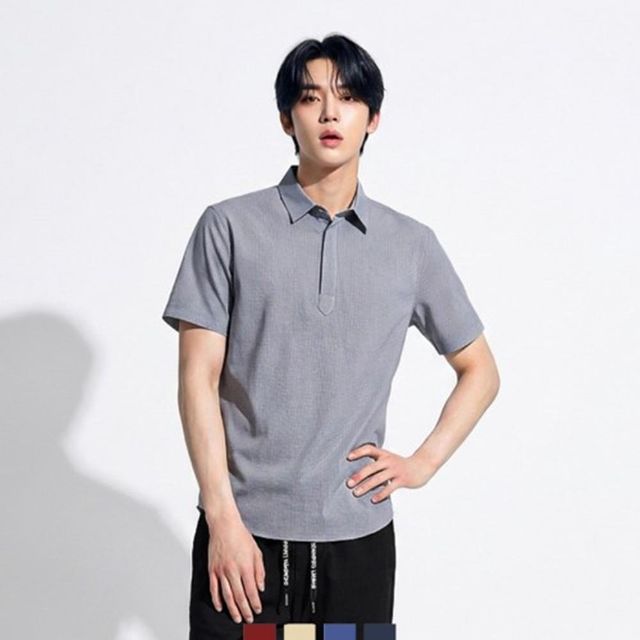 남녀공용 남자남방 오버핏 줄무늬 스트라이프 데일리