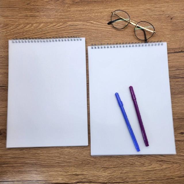 A4 무지 상철 노트
